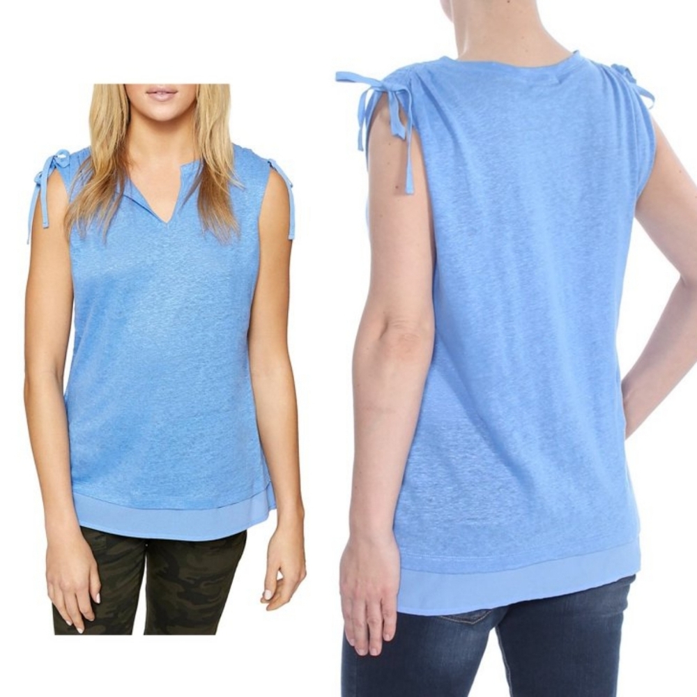 Sanctuary Nora Linen Tank Top